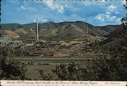 Bunker Hill Company Lead Smelter in the Coeur d'Alene Mining Region Postcard