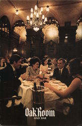 Oak Room, The Plaza Postcard