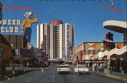 Fremont Street - Casino Center Postcard