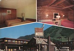 Cedar Lodge Motel Jackson, WY Postcard Postcard Postcard