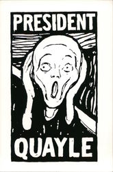 President Quayle Postcard
