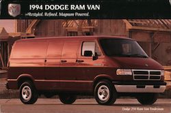 1994 Dodge Ram Van Postcard