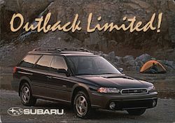 1997 Subaru Outback Limited Postcard