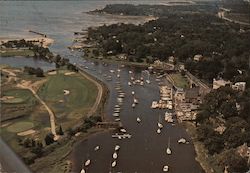 Southport Harbor Postcard