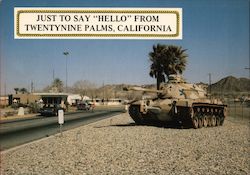 Marine Corps Base Postcard