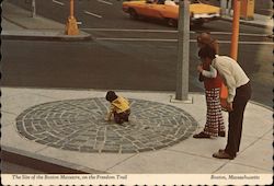 The Site of the Boston Massacre Postcard