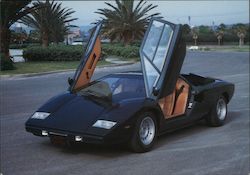 Lamborghini Countach LP400 Postcard