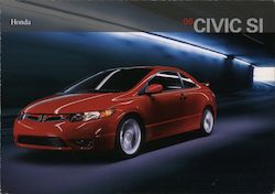 06 Honda Civic SI Postcard