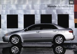 '05 Honda Accord Sedan Postcard