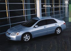 '05 Honda Accord Hybrid Postcard