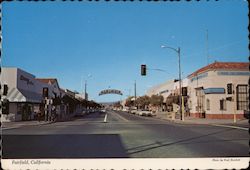 Fairfield, California Home of Travis Air Force Base Postcard