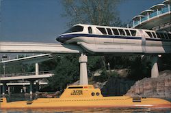Submarine Voyage, Disneyland Postcard