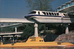 Submarine Voyage, Disneyland Postcard Postcard Postcard