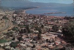 Panoramic View Towards the Pier Postcard