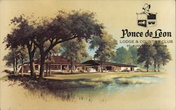 Ponce de Leon Lodge St. Augustine, FL Postcard Postcard Postcard