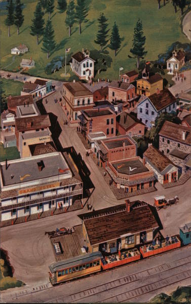 Roaring Camp & Big Trees Railroad Felton California