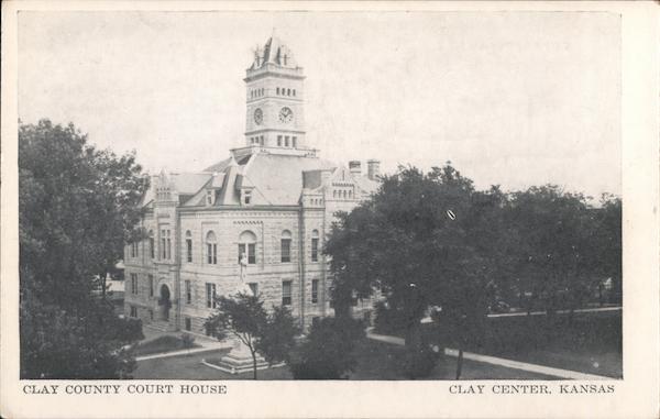 Clay County Court House Clay Center Kansas