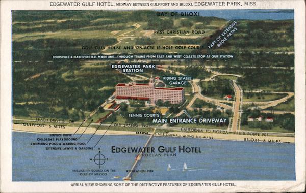 Edgewater Gulf Hotel Edgewater Park Mississippi