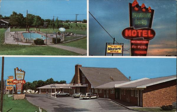 Jayhawk Third Motel Junction City Kansas E.F. Bobo