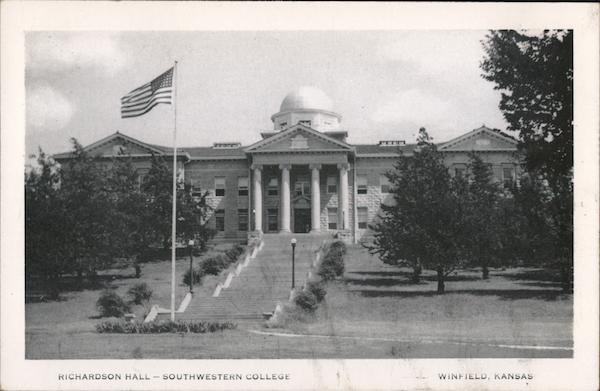 Richardson Hall, Southwestern College Winfield Kansas