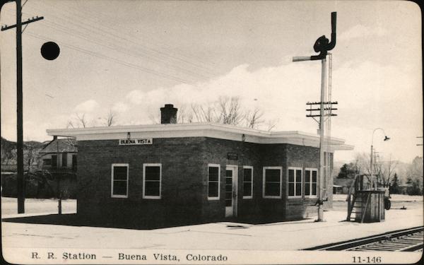 R.R. Station Buena Vista Colorado