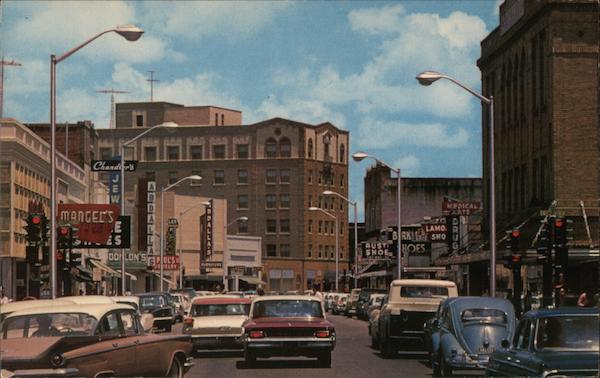 Street Scene Lafayette Louisiana Grant L. Robertson