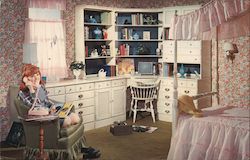 Ethan Allen Custom Room Plan Furniture - Horton's Early American Shop Postcard