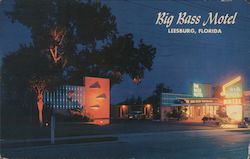 Big Bass Motel Leesburg, FL Postcard Postcard Postcard