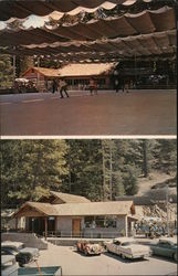 Blue Jay Outdoor Ice Rink and Skate Shop Postcard