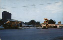 The Drake Motel and Restaurant Chattanooga, TN Postcard Postcard Postcard