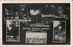 Moore Springs Resort Postcard