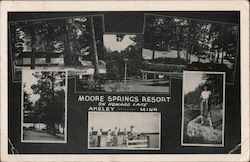 Moore Springs Resort Akeley, MN Postcard Postcard Postcard