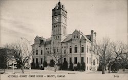 Mitchell County Court House Postcard