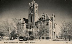 Thomas County Court House Colby, KS Postcard Postcard Postcard