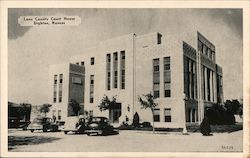Lane County Court House Postcard