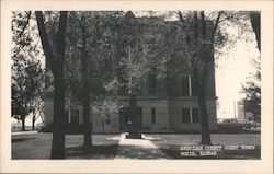 Sheridan County Court House Hoxie, KS Postcard Postcard Postcard