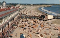 Santa Cruz Beach California Vester Dick Postcard Postcard Postcard