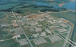 Manned Spacecraft Center Postcard