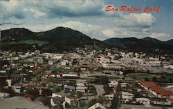 Downtown District, San Rafael, Marin County Seat Postcard