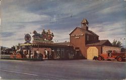 Hotel Last Frontier Postcard