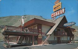 Parkway Motel Jackson, WY Postcard Postcard Postcard