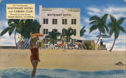 Whiteheart Hotel and Cabana Club Postcard