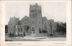 First Methodist Church Postcard