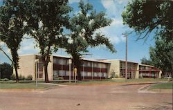 Broadhurst Hall, Southwestern College Winfield, KS Postcard Postcard Postcard
