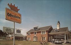 Hallmark Inn Motel Atchison, KS Warner Studio Postcard Postcard Postcard