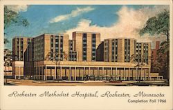 Rochester Methodist Hospital Postcard