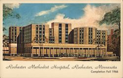 Rochester Methodist Hospital Minnesota Postcard Postcard Postcard