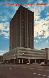 The Merchants National Bank Building Topeka, KS Postcard Postcard Postcard