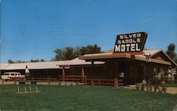 Silver Saddle Motel Postcard