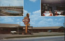 Chief Motel and Restaurant Colby, KS Postcard Postcard 